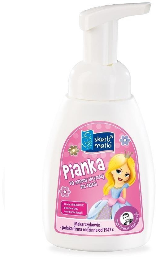 Mackar Pianka do higieny intymnej dla dzieci od 3 roku życia 250ml 87340-uniw