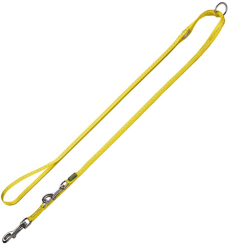 Hunter Smycz regulowana Tripoli, żółta - Dł. x szer.: 200 x 1,5 cm