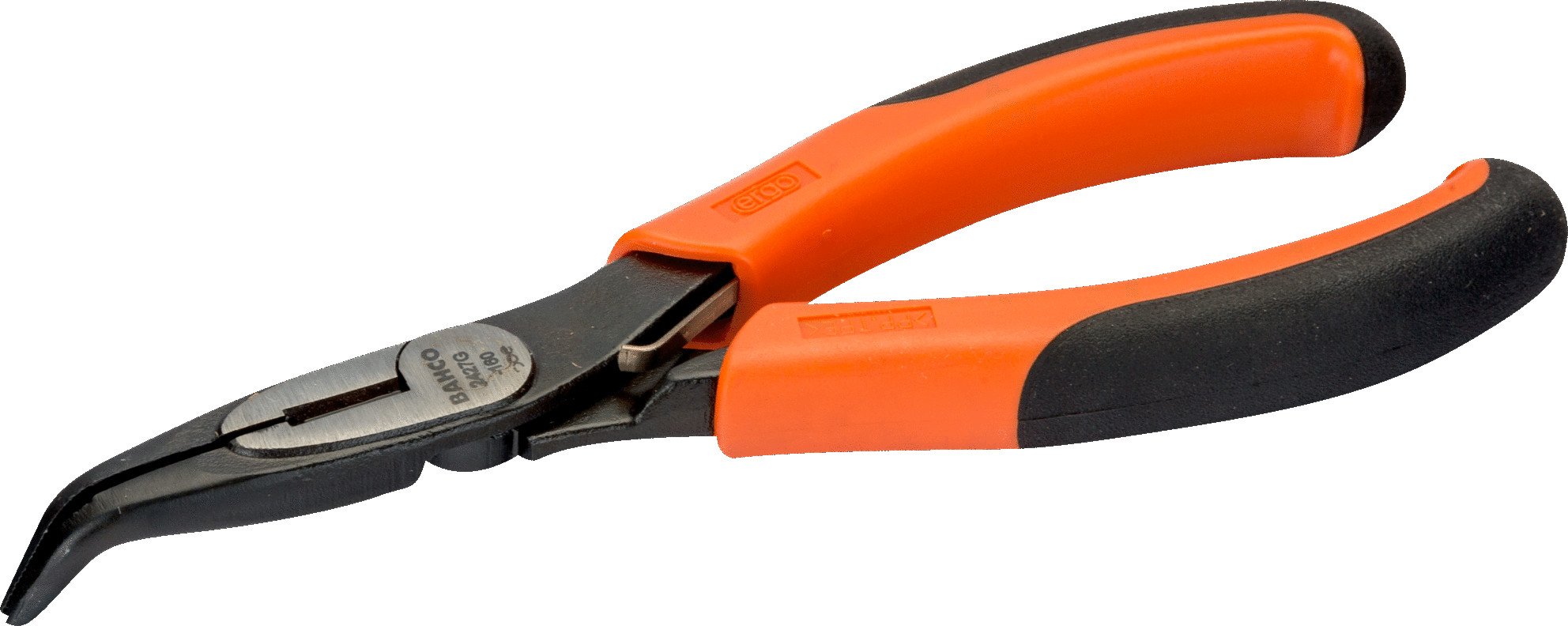 BAHCO szczypce półokrągłe, odgięte 45, długość 160mm, rękojeść wielokomponentowa, [2427G-160] 2427 G-160