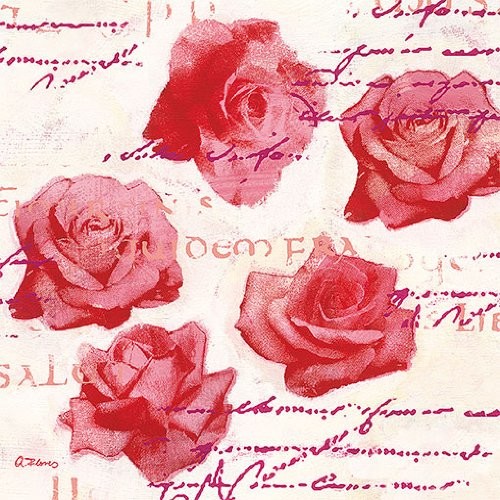 Eurographics anf2245 Anna FLORES, Scent of Roses 30 x 30 cm, wysokiej jakości druk artystyczny  róże ANF2245