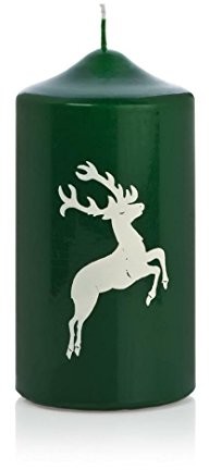 Wiedemann 4 X świeca ctenops-Gmundner Hirsch 150/80 mm (ciemno-zielony) 350649.008