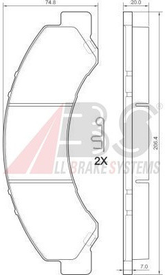A.B.S. ALL BRAKE SYSTEMS BV.) ALL BRAKE SYSTEMS BV.) 37713 37713