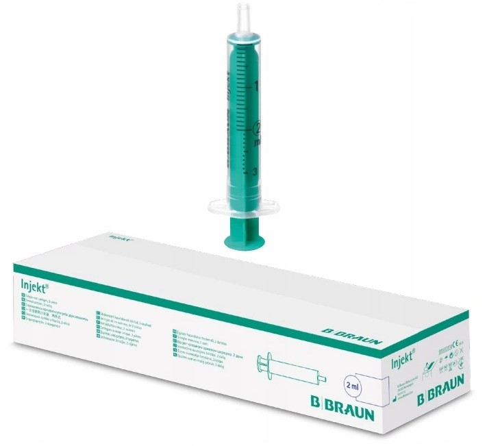 Strzykawki iniekcyjne Braun 2 ml 100 szt.