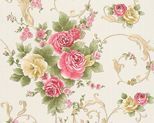 A.S. Création A.S. Creation tapeta z włókniny kolekcja Romantica 3, 12 sztuki, 30447-4