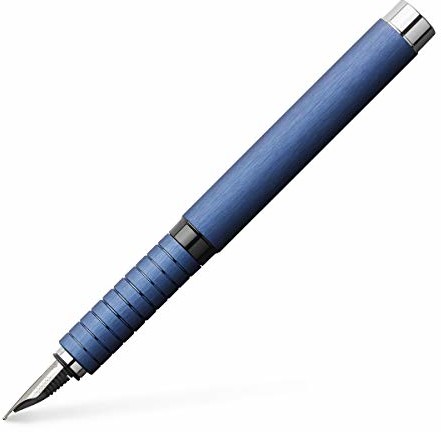 Faber-Castell Faber Castell wieczne pióro Essentio aluminium, niebieski, F 148441 148441