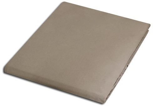 Darymex Prześcieradło satyna bawełniana ciemny beż 041/200x220 PSATBAW220/CBEZ041