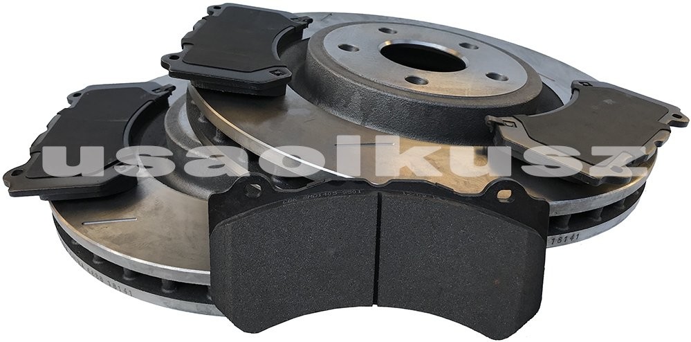 Klocki oraz tarcze hamulcowe przednie 380mm Jeep Grand Cherokee SRT 6,4 V8 121.58010+CBD1405