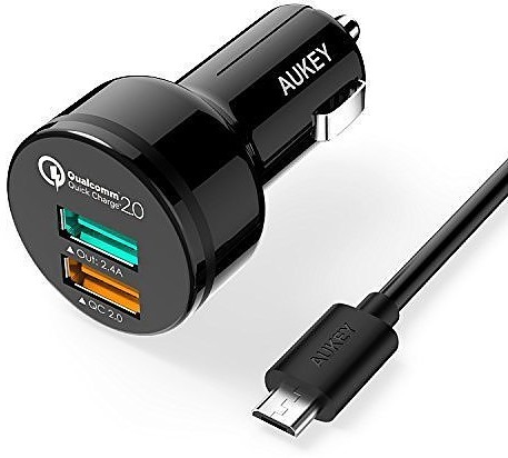 Aukey Ładowarka samochodowa CC-S3 2x USB