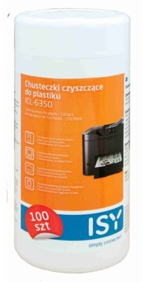 ISY Chusteczki do czyszczenia plastiku ISY ICL-6350 ICL-6350
