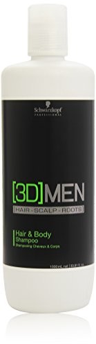 Schwarzkopf 3d Men Hair & Body Shampoo 1000 ML 4045787264623