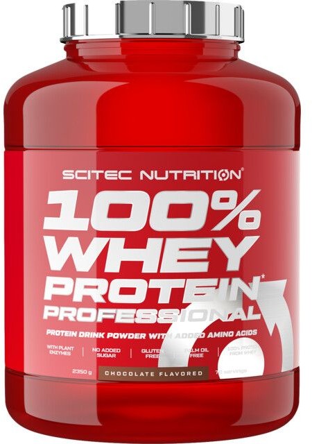 Scitec Nutrition 100% Whey Protein Professional 2350 g kiwi banan