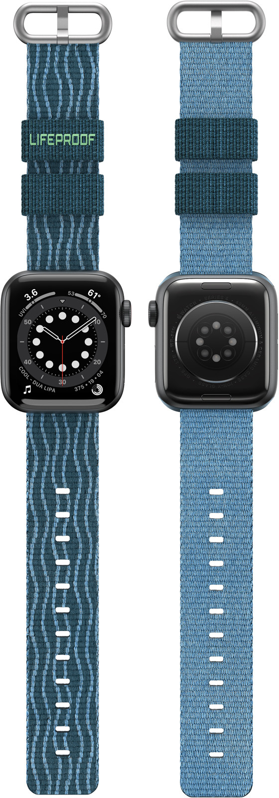 LifeProof Eco-Friendly Pasek Materiałowy do Apple Watch (45 mm) / Watch (44 mm) / Watch (42 mm) (Trident) 77-83854