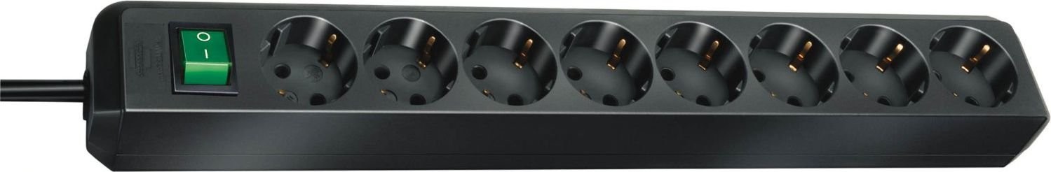 Brennenstuhl Listwa zasilająca Eco Comf. Switch grey 6x - 115945061 (1159450616)