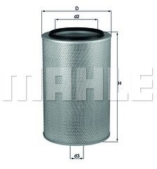 Mahle knecht LX 436 filtr powietrza LX 436