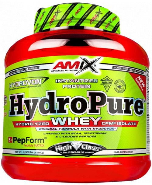 Amix Nutrition HydroPure Whey Protein 1600 g ciasteczka z masłem orzechowym