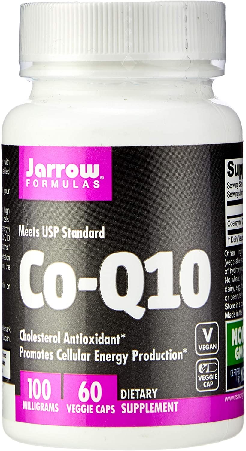 JARROW FORMULAS JARROW FORMULAS Co-Q10 100mg (Koenzym Q10 - Ubiquinon) 60 Kapsułek