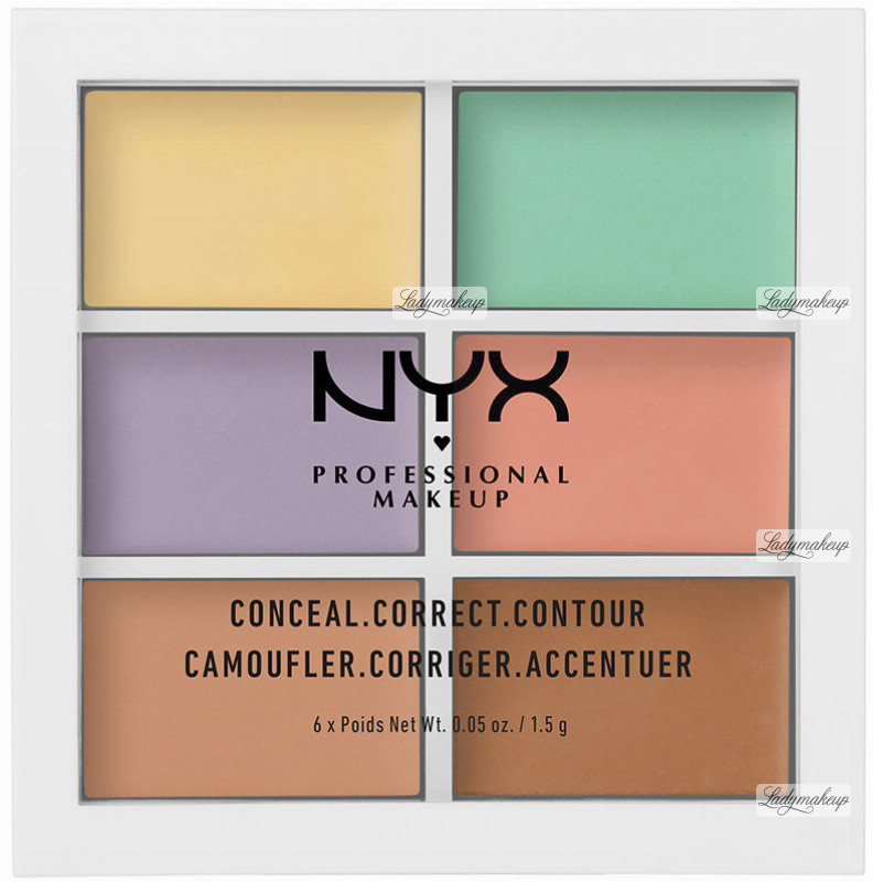 NYX professional makeup Professional Makeup - COLOR CORRECTING CONCEALER - Paleta korektorów