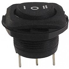 Velleman Włącznik tablicowy kołyskowy POWER ROCKER SWITCH 5A-250V SPDT ON-OFF-ON R1945D