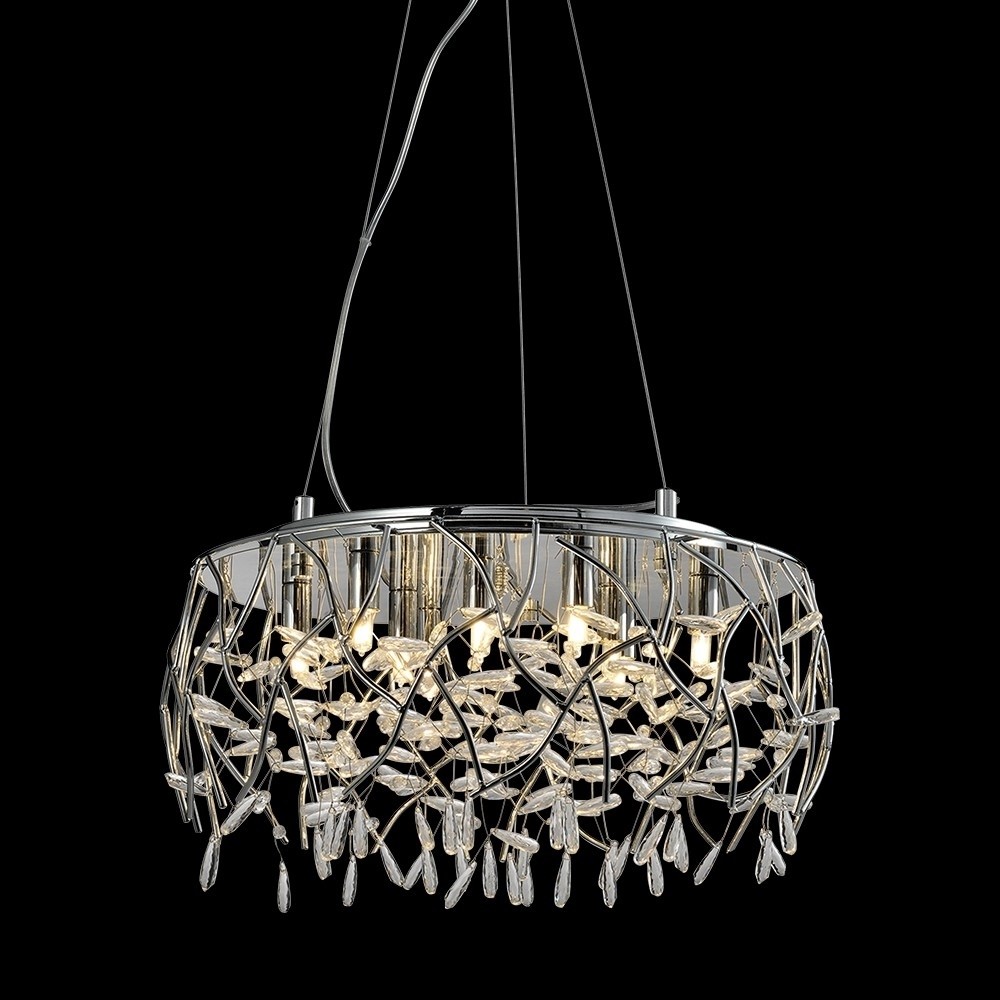 Luxera 46121 - Żyrandol na lince AMATO 6xG9/7W/230V