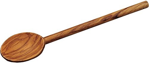 Kesper 83001 łyżka kuchenna 30 cm z drewna oliwkowego, drewno, brązowy, 30 x 5 x 5 cm 83001