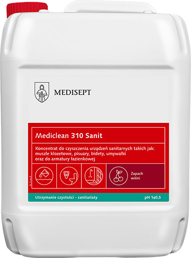 Medisept Sanit Clean płyn do mycia lazienek wiśnia 5l