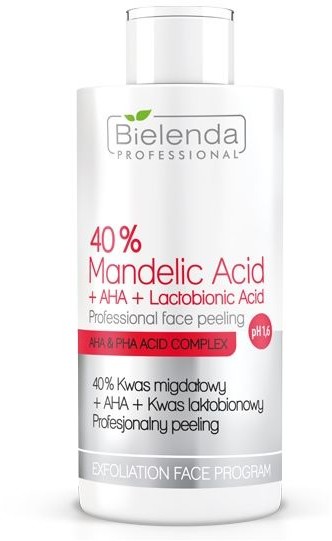 Bielenda 40% Kwas Migdałowy + AHA + Kwas Laktobionowy Profesjonalny Peeling 150g 10551
