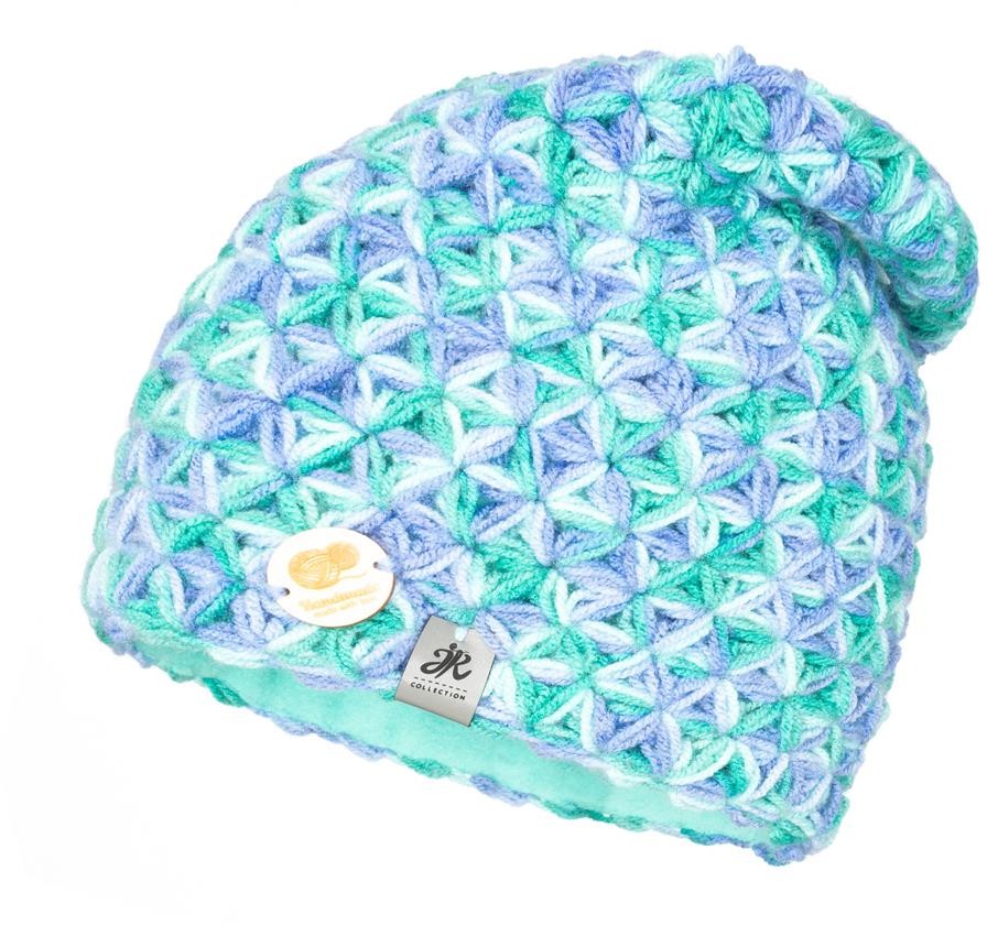 Zimowa ciepła czapka Handmade