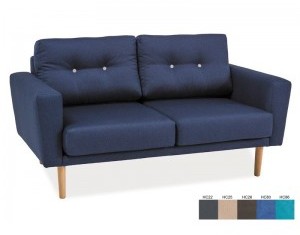 Signal INSP. Sofa 2 osobowa Cameron , granatoway , ciemny szary Cameron