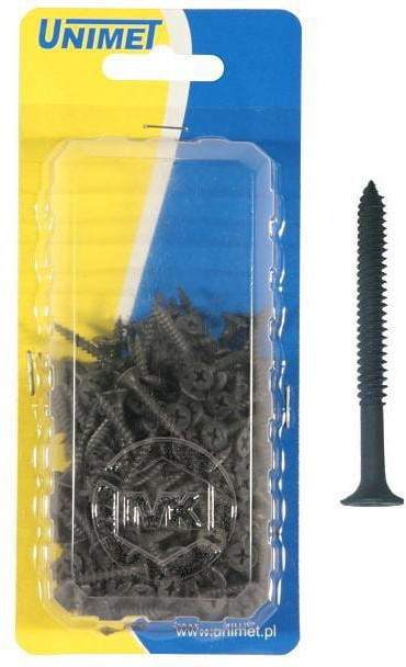 UNIMET WKRĘT GIPS METAL FOSFATYZOWANY 3.5*35MM OP-200SZT 507 3.5*35 M [6693403]