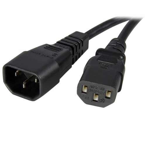 StarTech Adapter USB 1M C14 TO C13 POWER CORD - PXT1001M