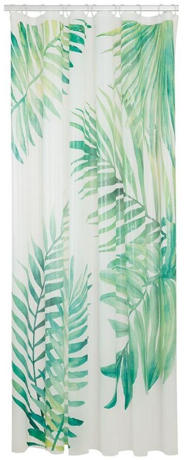 Zasłonka prysznicowa Leaves 180 X 200 Coram