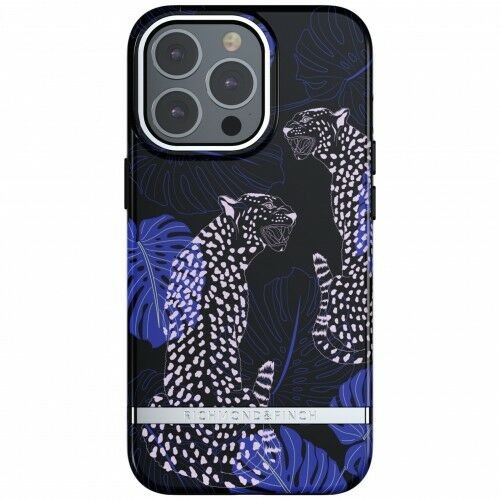 Richmond & Finch Etui Blue Cheetah iPhone 13 Pro, niebieskie 7350111352998