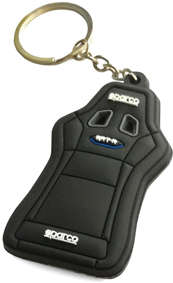 Sparco Breloczek do kluczy SEAT Sparco czarny 099071SEAT