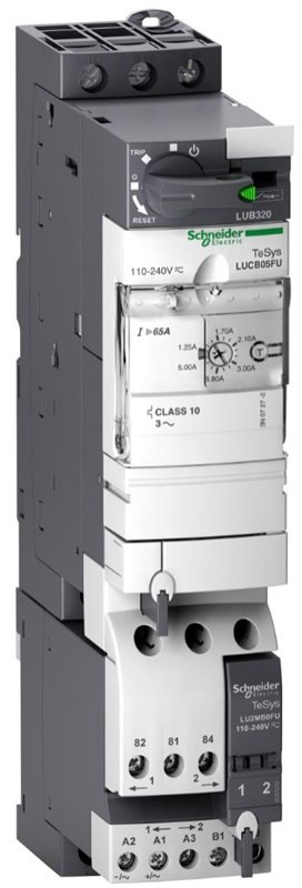 SCHNEIDER Unit 1.25-5a 24vac cl 10 standard LUB320