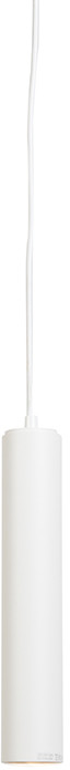 QAZQA Designerska lampa wisząca biała - Tuba mała