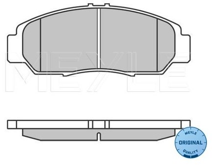 Wulf Gaertner Autoparts Zestaw klocków hamulcowych, hamulce tarczowe Wulf Gaertner Autoparts 025 237 2916/W