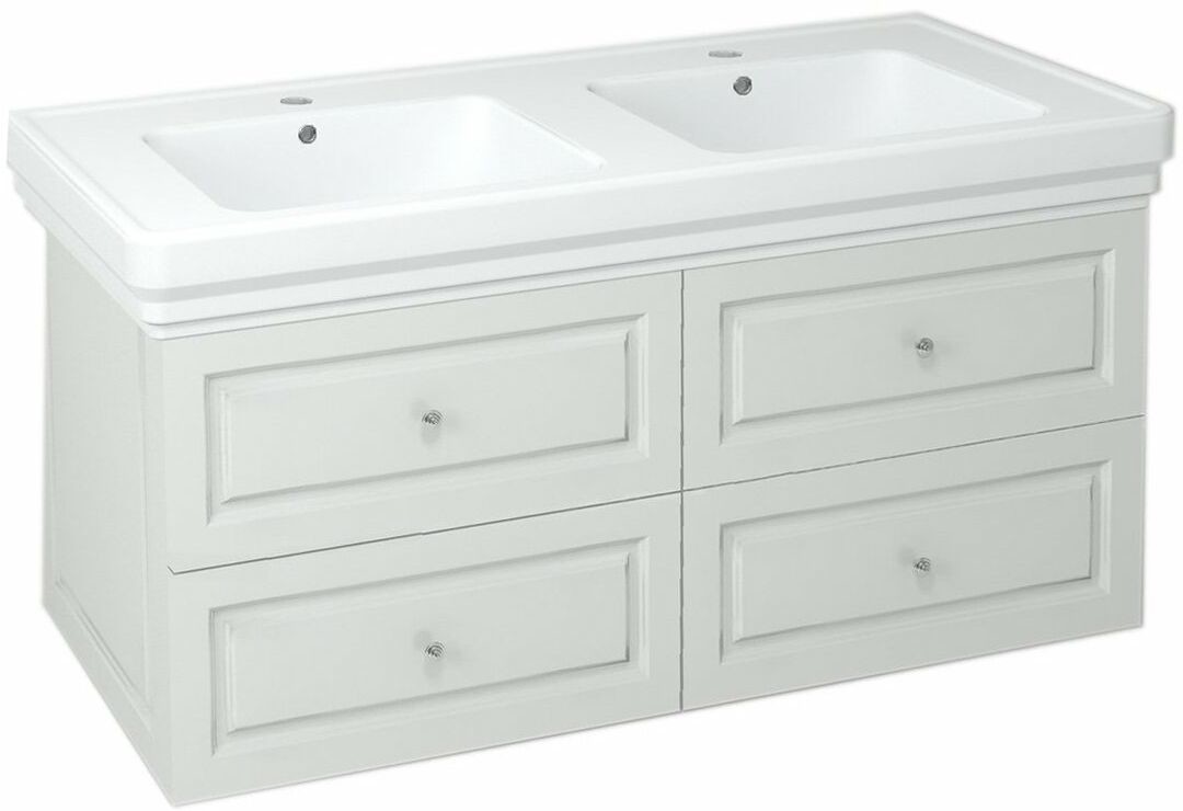 Sapho VIOLETA szafka umywalkowa 116x52x48,5cm biała VI125) VI125-3131