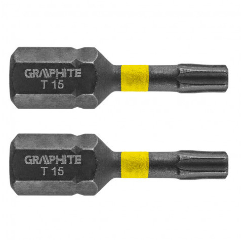Graphite Bity udarowe TX15 x 25 mm, 2 szt. TOP-56H512