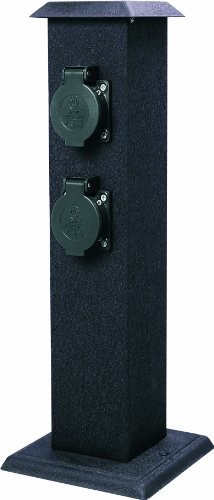 Smartwares Elro ET540Z Elro ET540Z 4 gniazda wtykowe, kolumna ogrodowa z gniazdami wtykowymi ET540Z