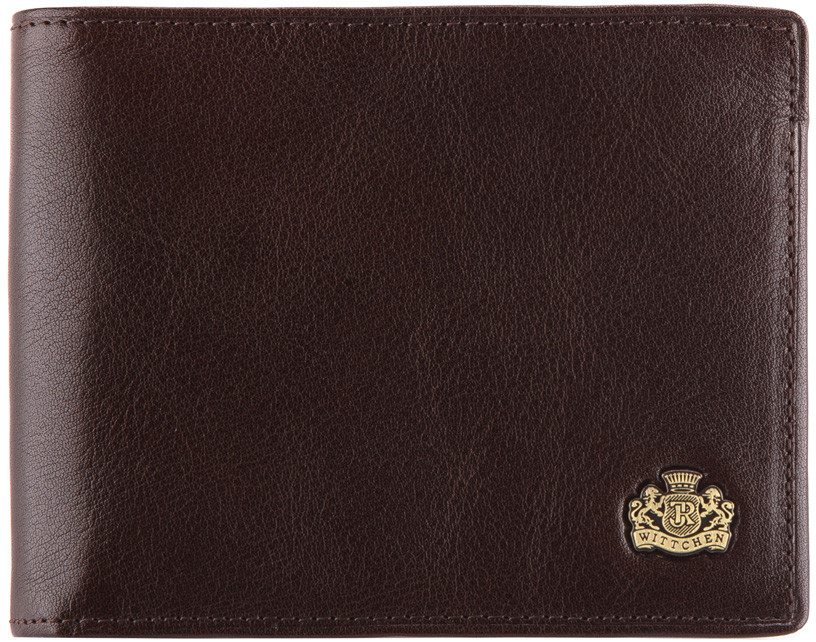Wittchen Męski portfel skórzany z dwoma suwakami 10-1-040-4