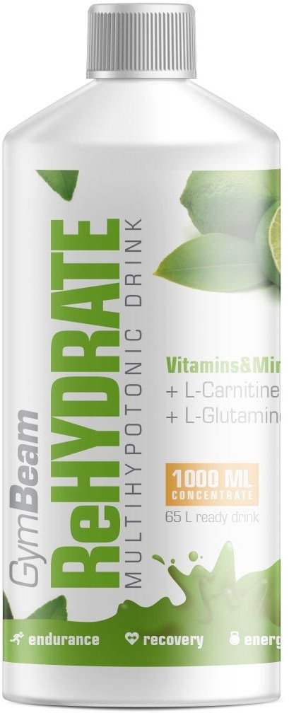 GymBeam GymBeam Hipotoniczny napój ReHydrate 1000 ml pomarańczowy