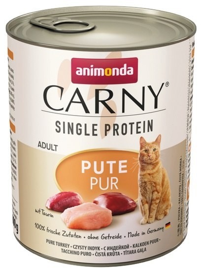 Animonda Carny Carny Single Protein Adult Indyk puszka 800g 18538