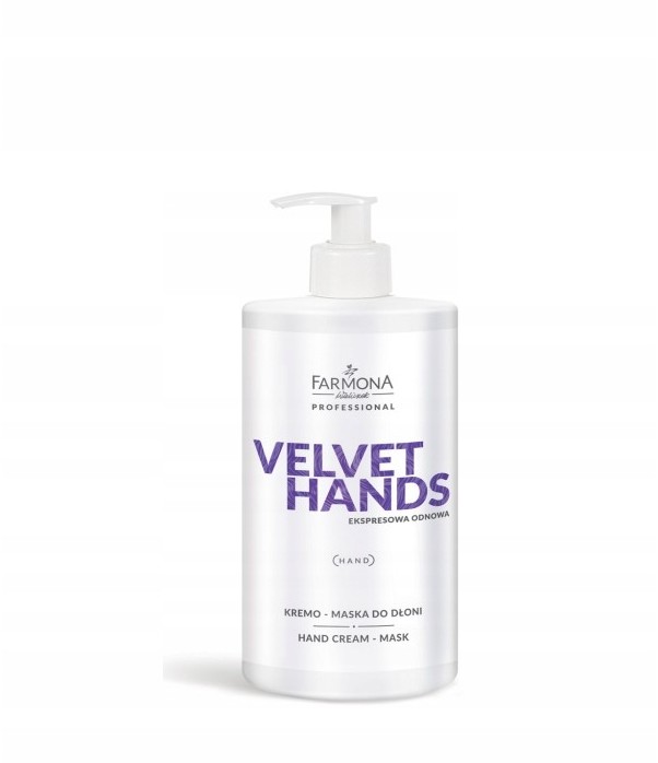 Farmona Velvet Hands Krem maska do dłoni 500ml FAR000015