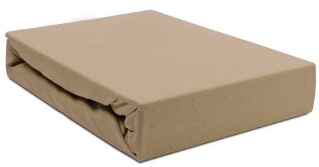 Darymex Prześcieradło Jersey z gumką beżowe 60x120 dx-60-pjr-030