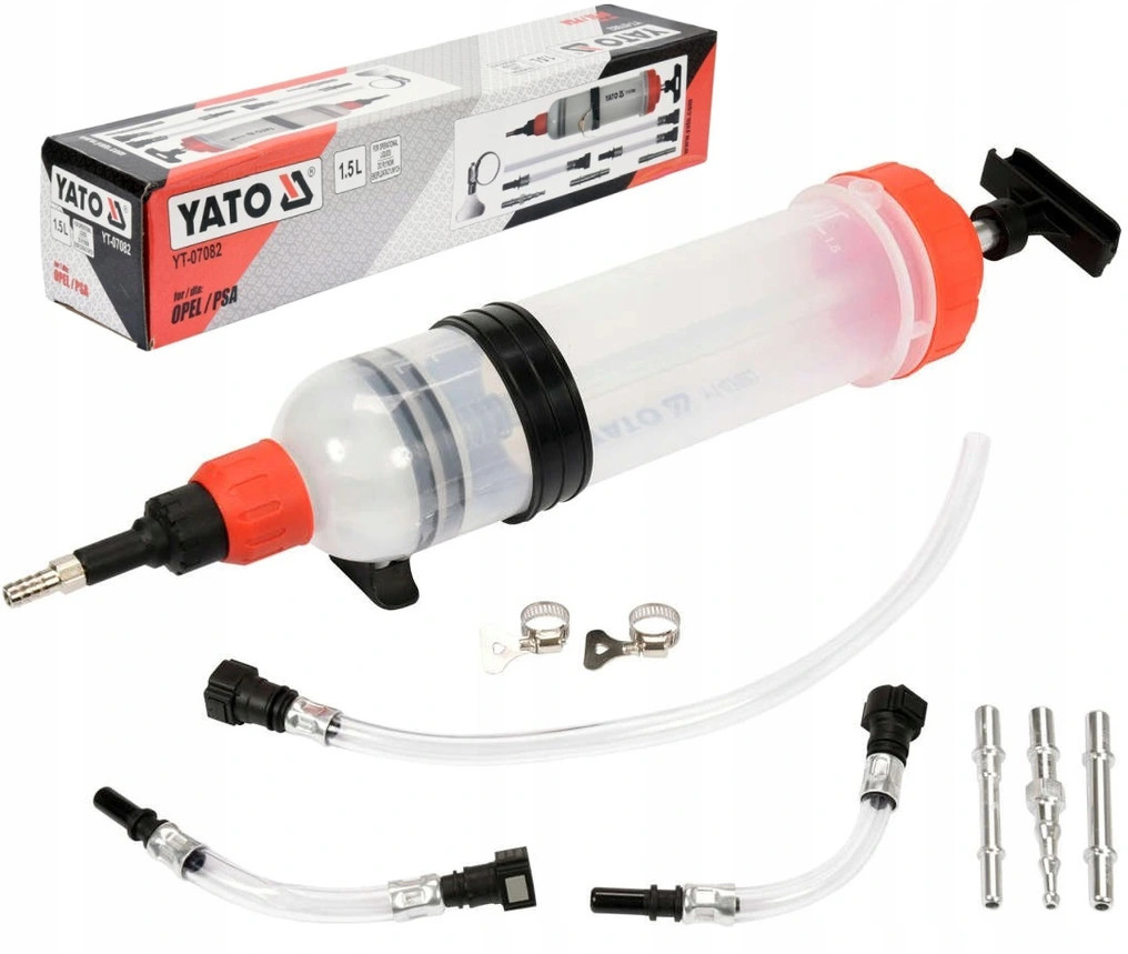 Yato Odsysarka Oleju Strzykawka Smarownica 1,5L
