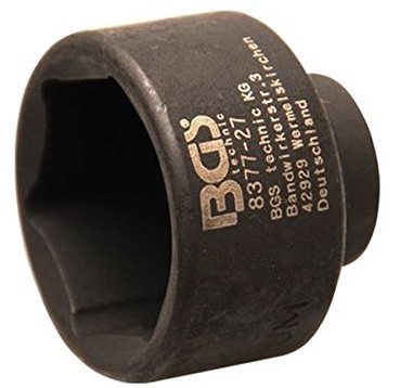BGS filtr oleju, czapka, klucz do Mercedes klasy A, 27 MM, 1 sztuka, 8377  27