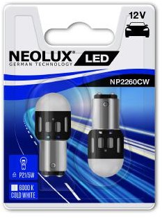 NEOLUX MODUŁ LED P21/5W 12V BIAŁA NP2260CW-02B