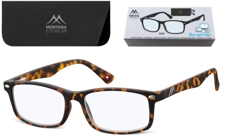 Montana Okulary do Komputera i Czytania z Antyrefleksem BLFBOX83A BLFBOX83A