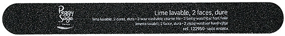 Peggy Sage 2-Way Nail File Coarse Pilnik do paznokci dwustronny 100 100 Czarny OD 24,99z