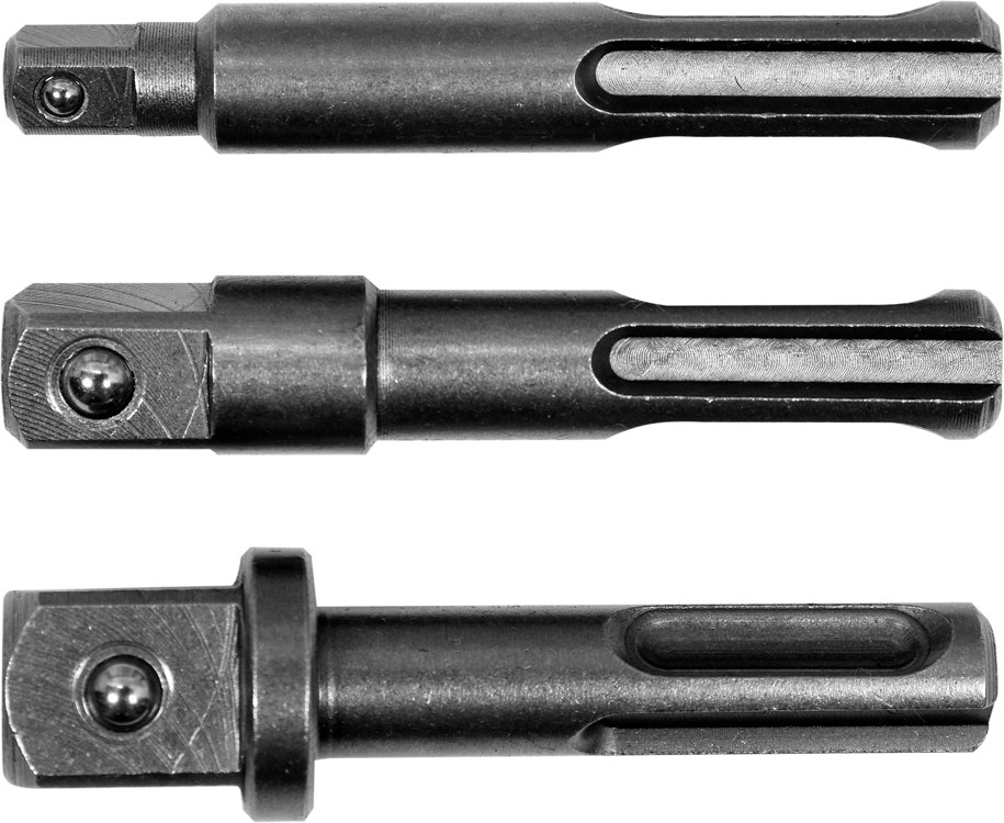 Yato ZESTAW ADAPTERÓW SDS-PLUS DO NASADEK-1/4,3/8,1/2 YT-04686 ZYSKAJ RABAT 30 ZŁ YT-04686